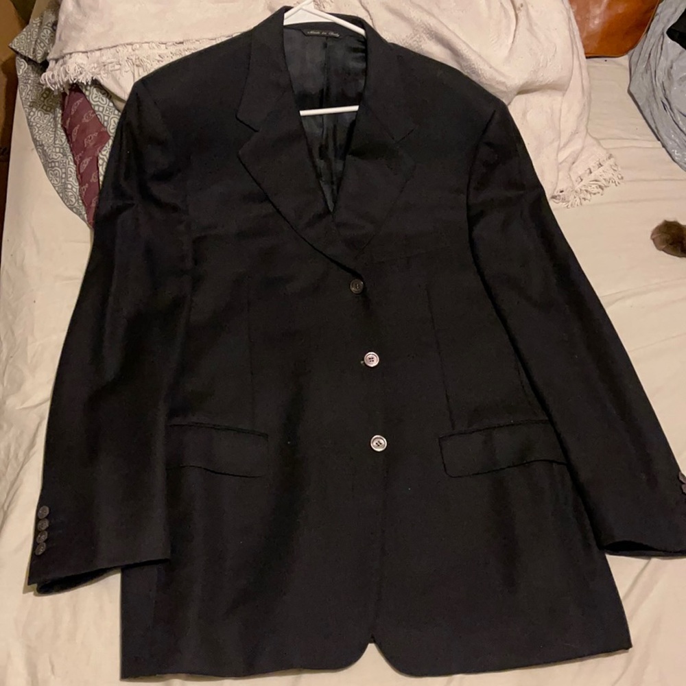 Canali 42R Sport Coat Wool Dress Casual